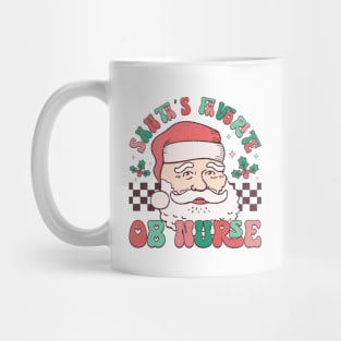 santas favorite OB nurse Mug